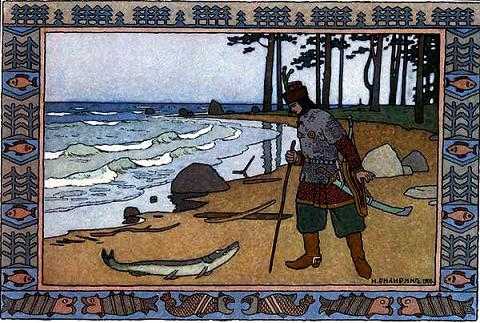 Царевна-лягушка (сказка) иван-царевич увидел на берегу щуку