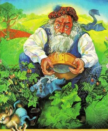 Флопси, Мопси и Ватный Хвост (сказки) Мистер Мак-Грегор ловит ситом зайченка