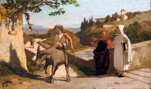 Мельник, его сын и осел (басня) Мельник, его сын и осел