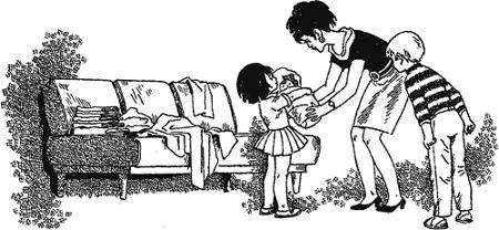 Адам и Отка с малышом