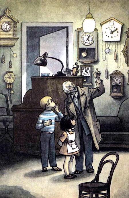 Адам и Отка у часового мастера