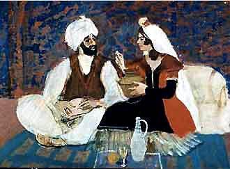 Фатима рассказывает касиму о найденной монете