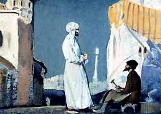 Ахмед Сорви-голова подошел к башмачнику