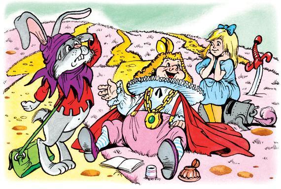 Алиса в Зазеркалье (повесть-сказка) Алиса в Зазеркалье и король