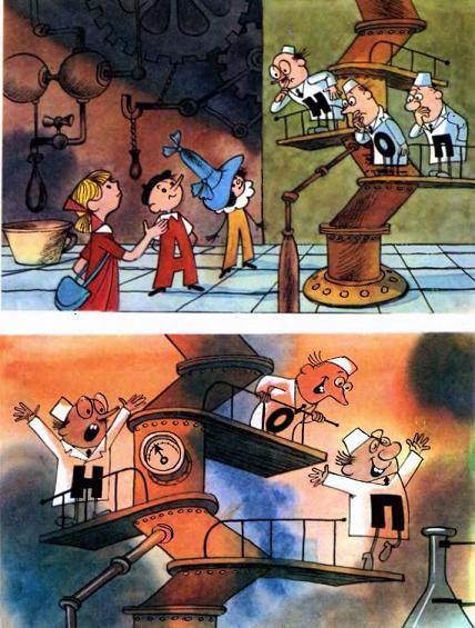 Аля, Кляксич и буква «А» (повесть) Аля, буква «А» и буква «Л» на заводе переработки слов