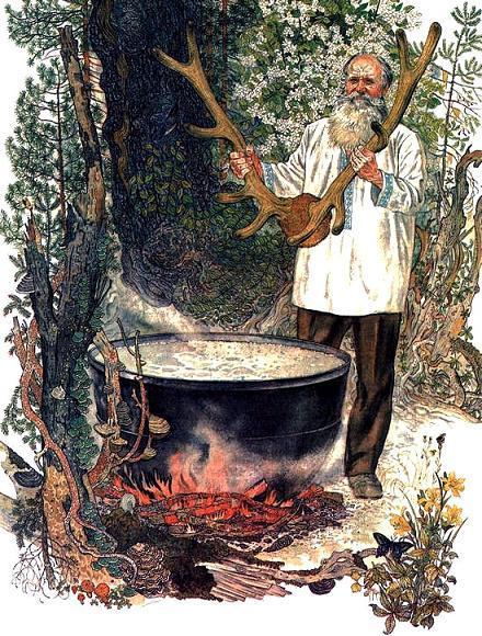 Амурские звероловы (Год из жизни Богатыревых) (повесть) старик огромный котел рога оленя