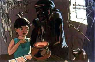 Ананси и волшебный фонтан