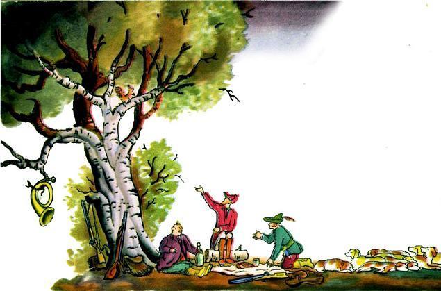 Английские песенки: Три зверолова (стих) Английские песенки: Три зверолова