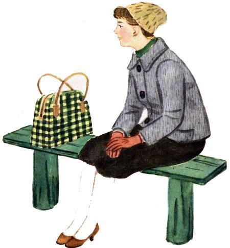 Аннушка (рассказы Николая Березина) женщина на лавочке