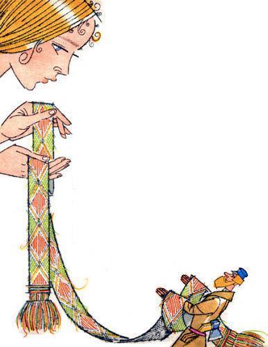 Артельные мужички приготовили ткань