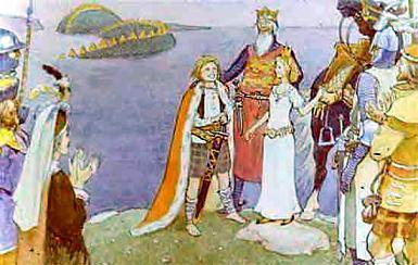 Ассипатл спсаитель и король на берегу