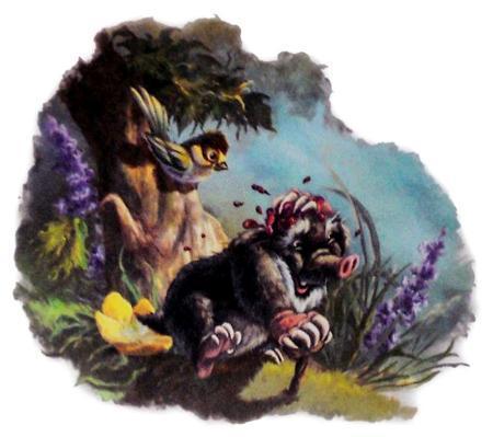 Бек и большая ягодная битва (сказочная повесть) старый крот