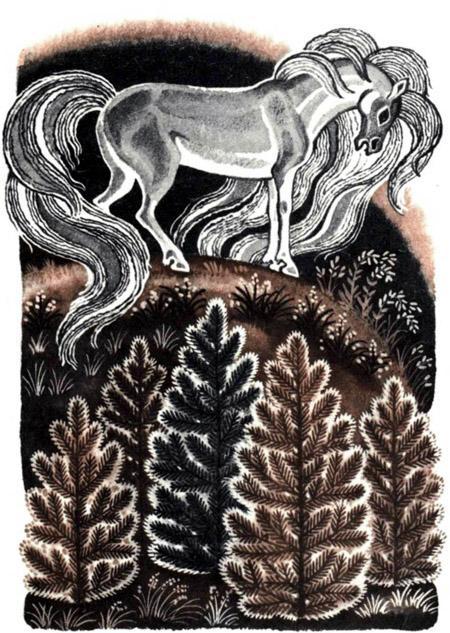 Белый мустанг