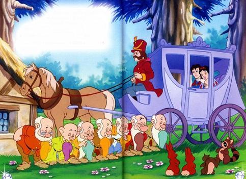 Белоснежка в гостях у гномов (дисней) Белоснежка и гномы