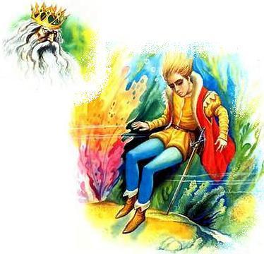 Белоснежка в подводном царстве (повесть) принц Теодор и Морской царь