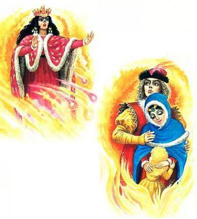 Белоснежка в подводном царстве (повесть) королева Морганда Белоснежка и принц Теодор