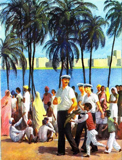 Бережок (рассказы и стихи) русские моряки в Бомбее