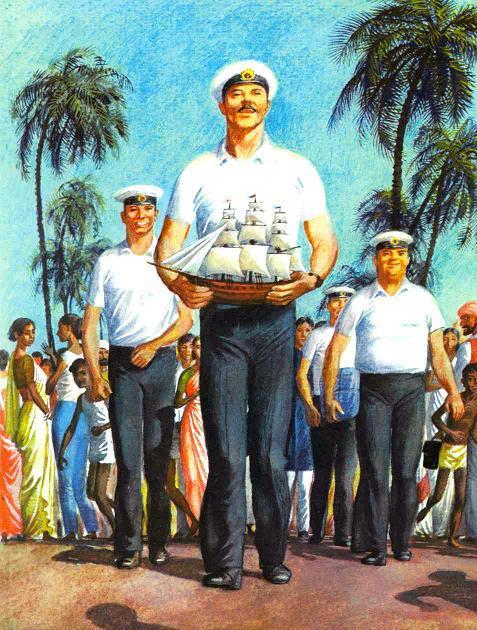 Бережок (рассказы и стихи) русские моряки в Индии