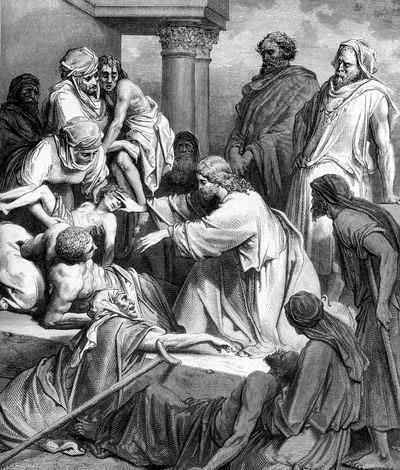 Библейские легенды Исцеление больных