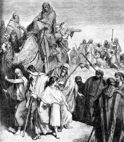 Иосифа продают в Египет