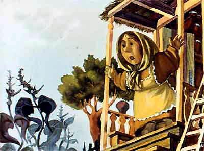 Было у бабушки сорок внучат