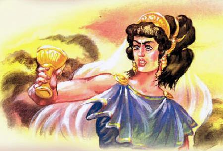 Тесей в Афинах. злая и хитрая Медея