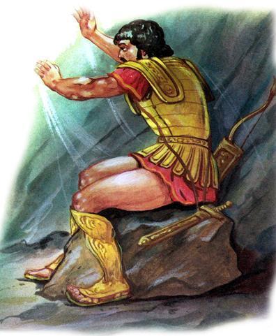 Тесей с Пирифоем в подземном царстве Пирифой