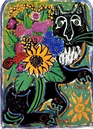 Букет (рассказ) кот и Букет цветов