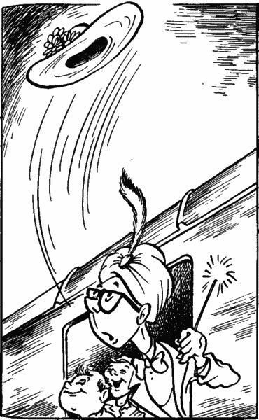 сорвало шляпу с головы