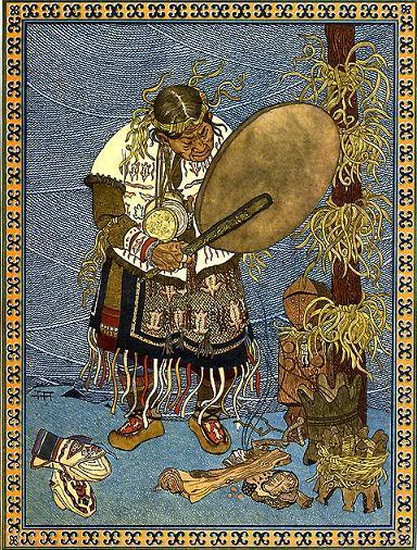 Чориль и Чольчинай (сказка) шаман