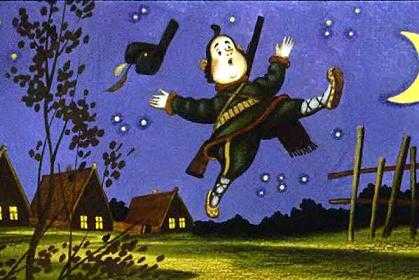 Чудесные лапоточки (сказка) Чудесные лапоточки Несётся барин, только пятки сверкают