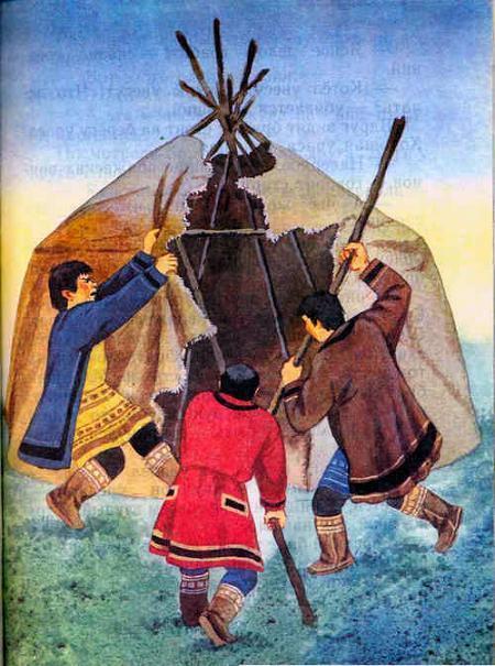 братья ломают жилище