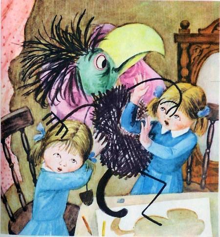 Данка и Янка в сказке рисунок