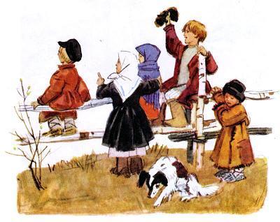 Дедушка Мазай и зайцы (стих) дети