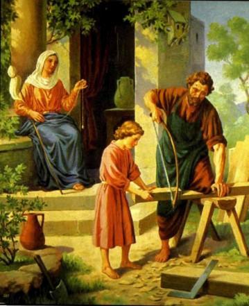 Мальчик Иисус в Назарете