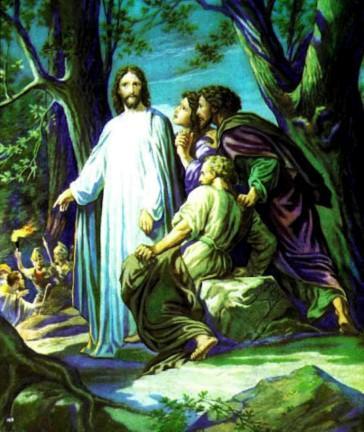 Иисуса берут под стражу