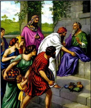 Иов после вынесенных испытаний