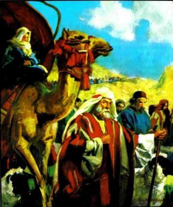 Авраам ведет людей