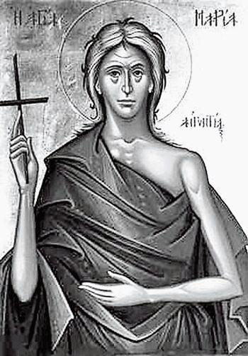Преподобная Мария Египетская 