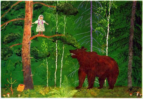 Девочка и лиса (Снегурушка и лиса)