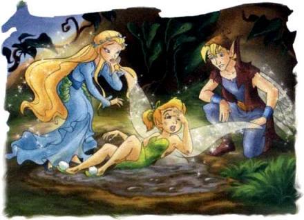 фея Динь-Динь Теренс и Рени