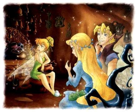 фея Динь-Динь Теренс и Рени