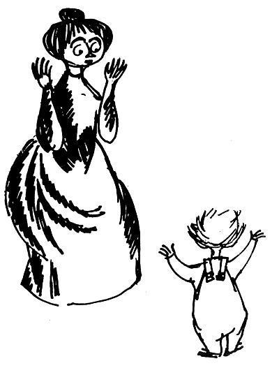 Дитя-невидимка: Ужасная история (сказка) Снусмумрик