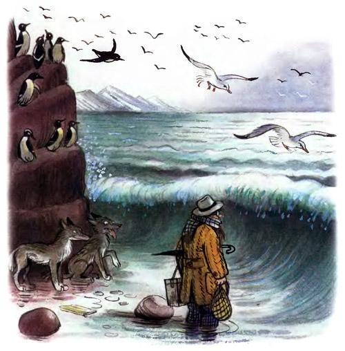 Доктор Айболит (стих-сказка Корнея Чуковского) доктор Айболит кит в море шторм