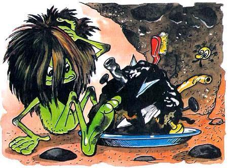 Домовенок Кузька и Вреднючка (сказка) вреднючка