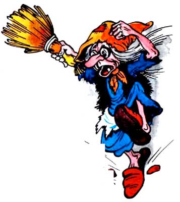 Домовенок Кузька: волшебные вещи (сказка) баба яга с веником