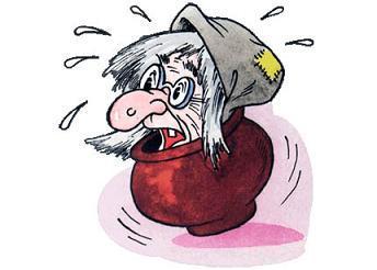 Домовёнок Кузька и враг-невидимка (сказка) баба-яга в горшке