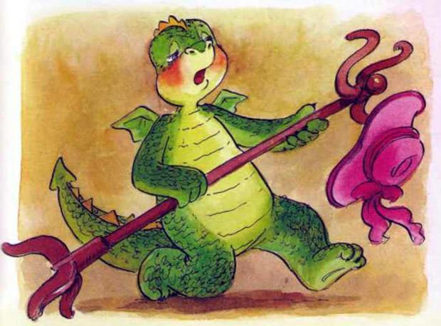 Дракоша с вешалкой