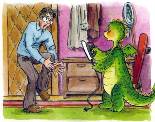 Дракоша с утюгом