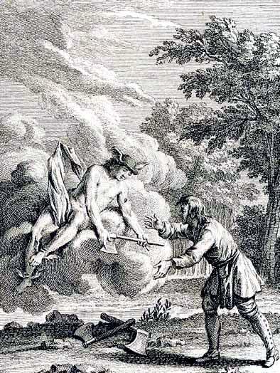 Дровосек и Меркурий